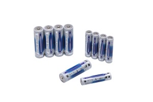 Alkaline column battery