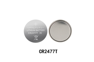 3V button lithium manganese battery CR2477T